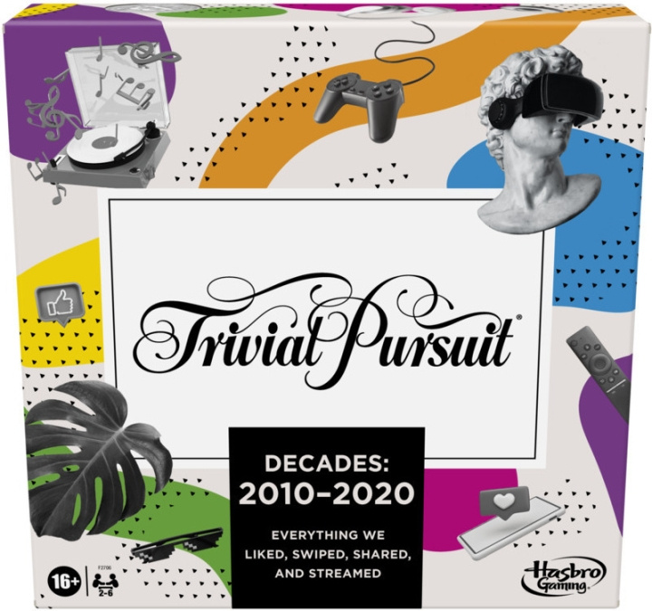 Hasbro Trivial Pursuit 2010 - 2020 nummerbrädspel FI i gruppen LEKSAKER, BARN- & BABYPRODUKTER / Leksaker / Sällskapsspel / Familjespel hos TP E-commerce Nordic AB (C38470)