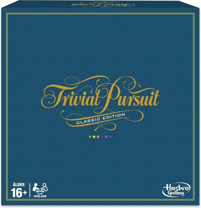 Hasbro Trivial Pursuit-spel, Classic Edition SE i gruppen LEKSAKER, BARN- & BABYPRODUKTER / Spel / Sällskapsspel hos TP E-commerce Nordic AB (C38471)