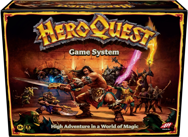 Hasbro Avalon Hill Heroquest brädspel, EN i gruppen LEKSAKER, BARN- & BABYPRODUKTER / Spel / Sällskapsspel hos TP E-commerce Nordic AB (C38474)