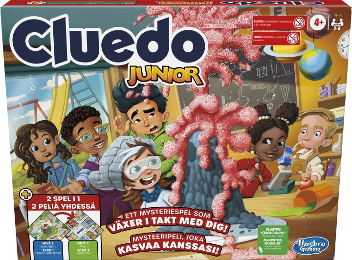 Hasbro Cluedo Junior brädspel SE/FI i gruppen LEKSAKER, BARN- & BABYPRODUKTER / Spel / Sällskapsspel hos TP E-commerce Nordic AB (C38495)