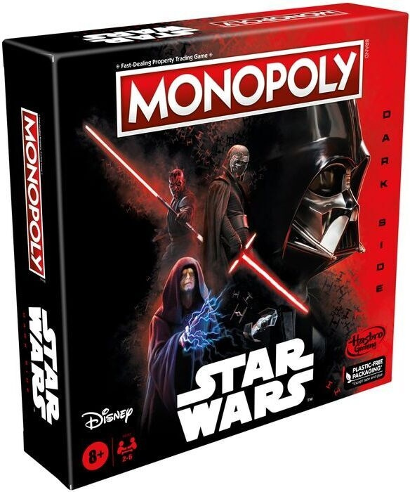 Hasbro Monopoly Star Wars Dark Side - brädspel, EN i gruppen LEKSAKER, BARN- & BABYPRODUKTER / Spel / Sällskapsspel hos TP E-commerce Nordic AB (C38498)