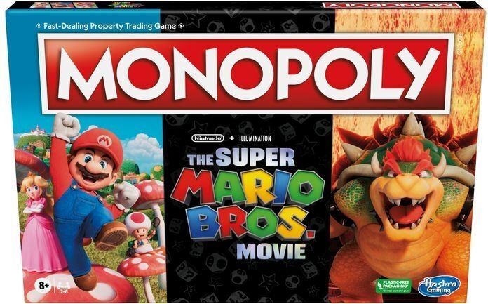 Hasbro Monopoly Super Mario Movie brädspel, EN i gruppen LEKSAKER, BARN- & BABYPRODUKTER / Leksaker / Sällskapsspel / Familjespel hos TP E-commerce Nordic AB (C38499)