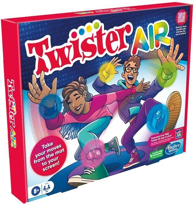 Hasbro Twister Air - partyspel EN i gruppen LEKSAKER, BARN- & BABYPRODUKTER / Spel / Sällskapsspel hos TP E-commerce Nordic AB (C38505)