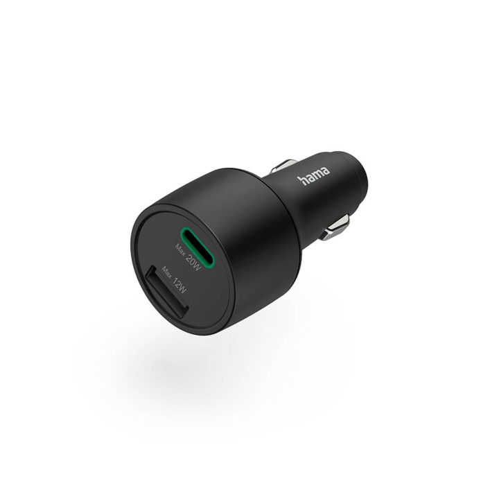 Hama Billaddare USB-C USB-A PD/Qualcomm 32W i gruppen SMARTPHONE & SURFPLATTOR / Laddare & Kablar / Billaddare / Billaddare Typ C hos TP E-commerce Nordic AB (C38588)