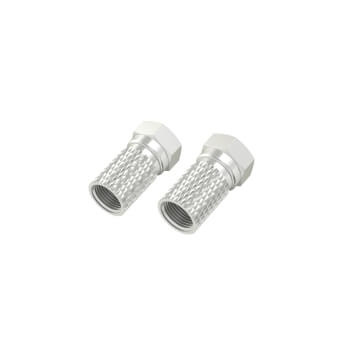 Hama F-Kontakt 8.0mm 2-pack i gruppen HEMELEKTRONIK / Ljud & Bild / TV & Tillbehör / Antenner & Tillbehör hos TP E-commerce Nordic AB (C38600)