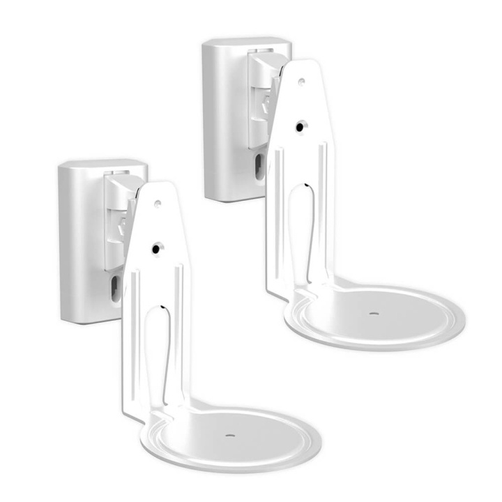 SANUS Wall Mount for Sonos ERA100 Pair White i gruppen HEMELEKTRONIK / Ljud & Bild / Högtalare & Tillbehör / Tillbehör hos TP E-commerce Nordic AB (C38701)