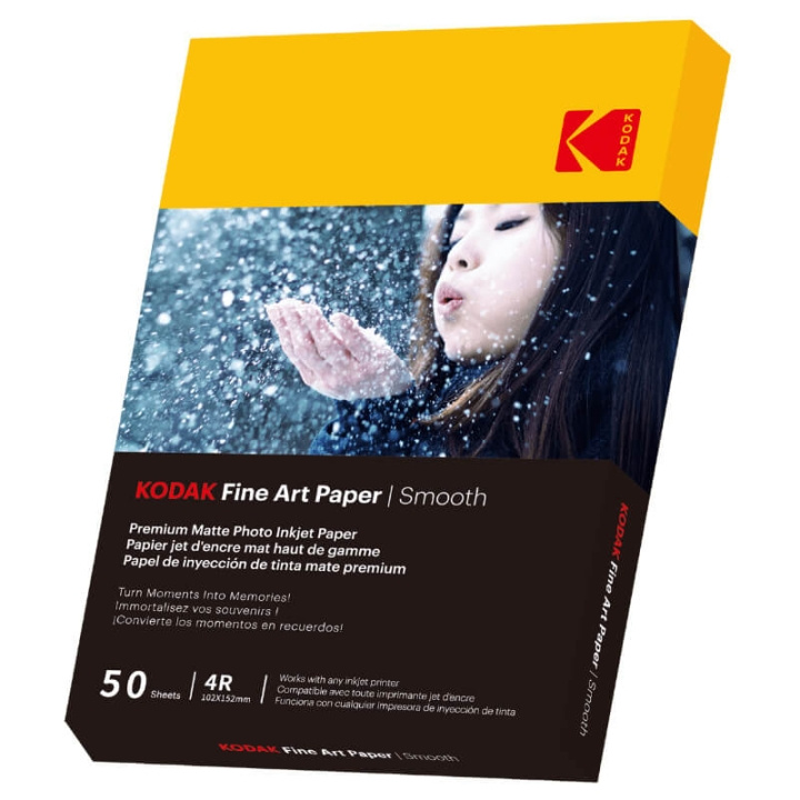 Kodak 10x15cm Matt Slätt Fotopapper 230g/m² 50 Ark i gruppen HEMELEKTRONIK / Foto & Video / Fotoutrustning / Övrigt hos TP E-commerce Nordic AB (C38708)