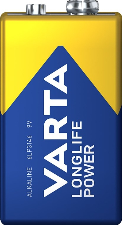 Varta 6LR61/6LP3146/9 V Block (4922) batteri, 1 st. oförpackad alkaliskt manganbatteri, 9 V i gruppen HEMELEKTRONIK / Batterier & Laddare / Batterier / 9V hos TP E-commerce Nordic AB (C38889)