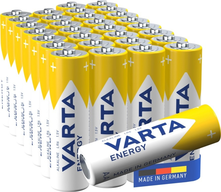 Varta LR6/AA (Mignon) (4106) batteri, 30 st. i blister alkaliskt manganbatteri, 1,5 V i gruppen HEMELEKTRONIK / Batterier & Laddare / Batterier / AA hos TP E-commerce Nordic AB (C38900)