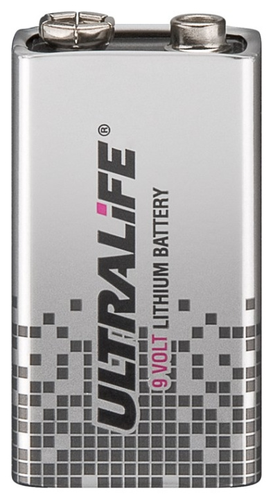 Ultralife 6F22 /9 V Block((U9VL-J-P) batteri, 1 st. i blister Litium batteri, 9 V i gruppen HEMELEKTRONIK / Batterier & Laddare / Batterier / 9V hos TP E-commerce Nordic AB (C39051)