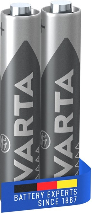 Varta LR61/AAAA (Mini) (4061) batteri, 2 st. blister alkaliskt manganbatteri, 1,5 V i gruppen HEMELEKTRONIK / Batterier & Laddare / Batterier / AAA hos TP E-commerce Nordic AB (C39401)