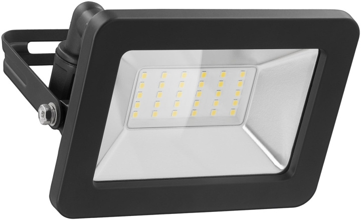 Goobay LED-strålkastare för utomhusbruk, 30 W med 2550 lm, neutralt vitt ljus (4000 K) och M16 kabelgenomföring, lämplig för utomhusbruk (IP65) i gruppen HEM, HUSHÅLL & TRÄDGÅRD / El & Belysning / Utomhusbelysning / LED-strålkastare hos TP E-commerce Nordic AB (C40098)