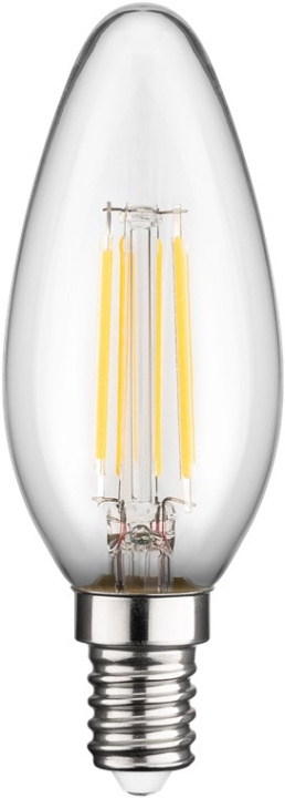 Goobay LED-lampa med glödtråd, 4 W sockel E14, varmvit, ej dimbar i gruppen HEMELEKTRONIK / Belysning / LED-lampor hos TP E-commerce Nordic AB (C40243)