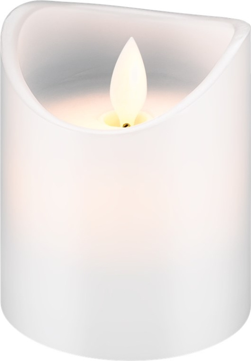 Goobay LED-ljus av äkta vax, vitt, 7,5x10 cm vacker och säker ljuslösning för många områden som hem och loggia, kontor eller skolor i gruppen HEMELEKTRONIK / Belysning / Övrig belysning hos TP E-commerce Nordic AB (C40266)