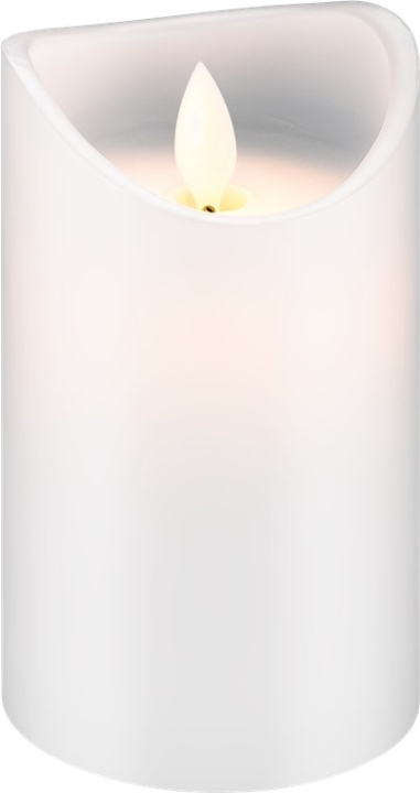 Goobay LED-ljus av äkta vax, vitt, 7,5x12,5 cm vacker och säker ljuslösning för många områden som hem och loggia, kontor eller skolor i gruppen HEMELEKTRONIK / Belysning / Övrig belysning hos TP E-commerce Nordic AB (C40267)