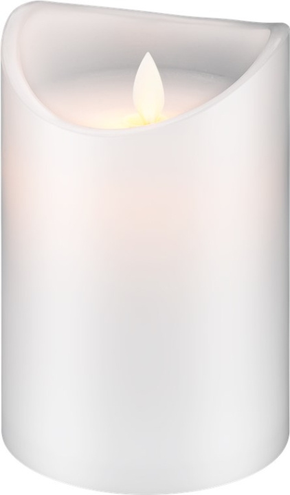 Goobay LED-ljus av äkta vax, vitt, 10x15 cm vacker och säker ljuslösning för många områden som hem och loggia, kontor eller skolor i gruppen HEMELEKTRONIK / Belysning / Övrig belysning hos TP E-commerce Nordic AB (C40268)