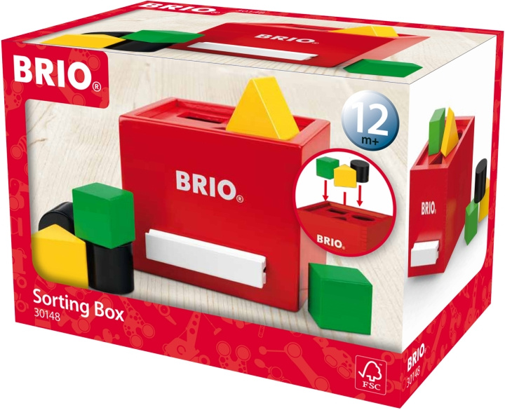 Brio 30148 - Plocklåda i gruppen LEKSAKER, BARN- & BABYPRODUKTER / Babyleksaker / Aktivitetsleksaker hos TP E-commerce Nordic AB (C40390)