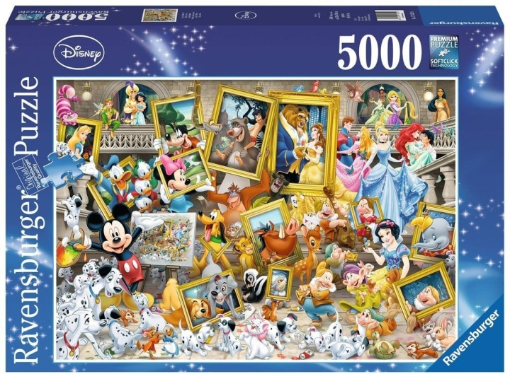 Disney Ravensburger Disney Multicharacter Pussel, 5000 bitar i gruppen SPORT, FRITID & HOBBY / Hobby / Pussel hos TP E-commerce Nordic AB (C40408)