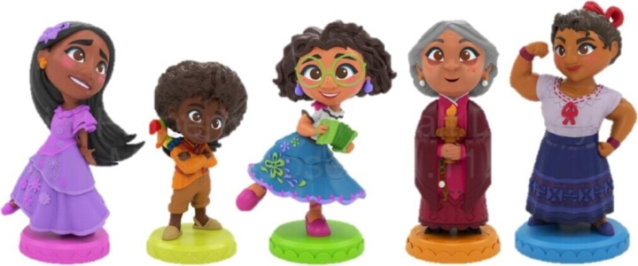 Disney Encanto Figurset, 5 st i gruppen LEKSAKER, BARN- & BABYPRODUKTER / Leksaker / Övriga leksaker hos TP E-commerce Nordic AB (C40416)