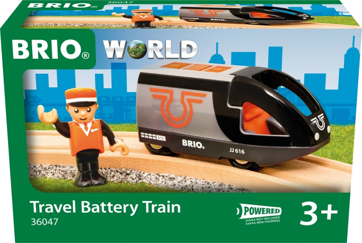 BRIO World 36047 - Batteridrivet passagerartåg i gruppen LEKSAKER, BARN- & BABYPRODUKTER / Leksaker / Byggleksaker / Brio tågbanor hos TP E-commerce Nordic AB (C40464)