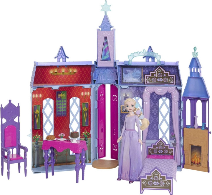 Disney Princess Frozen Arendell Castle - Lekset och Elsa docka i gruppen LEKSAKER, BARN- & BABYPRODUKTER / Leksaker / Dockor & Tillbehör hos TP E-commerce Nordic AB (C40469)