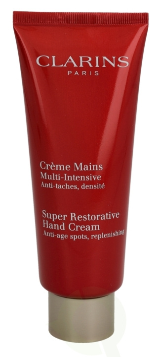 Clarins Super Restorative Hand Cream 100 ml i gruppen SKÖNHET & HÄLSA / Manikyr/Pedikyr / Handkräm hos TP E-commerce Nordic AB (C40571)