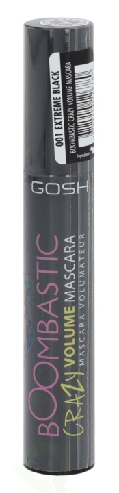 Gosh Boombastic Crazy Volume Mascara 13 ml 001 Extreme Black i gruppen SKÖNHET & HÄLSA / Makeup / Ögon & Ögonbryn / Mascara hos TP E-commerce Nordic AB (C40634)