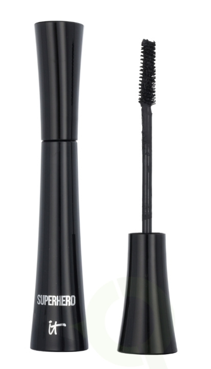 IT Cosmetics Superhero Elastic Stretch Volumizing Mascara 9 ml Super Black i gruppen SKÖNHET & HÄLSA / Makeup / Ögon & Ögonbryn / Mascara hos TP E-commerce Nordic AB (C40646)