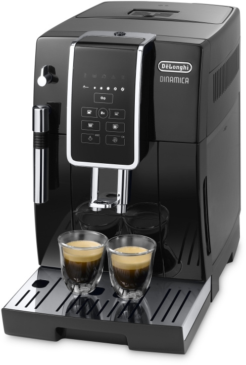 DeLonghi Dinamica ECAM350.15.B -kaffemaskin i gruppen HEM, HUSHÅLL & TRÄDGÅRD / Hushållsmaskiner / Kaffemaskiner & Tillbehör / Kaffebryggare hos TP E-commerce Nordic AB (C40839)