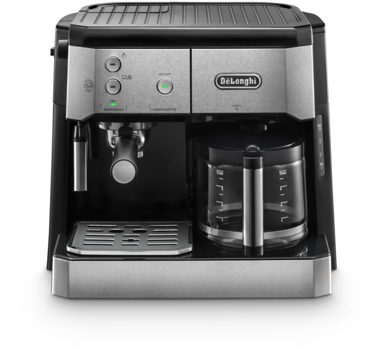 DeLonghi BCO421.S -kombinerad kaffebryggare i gruppen HEM, HUSHÅLL & TRÄDGÅRD / Hushållsmaskiner / Kaffemaskiner & Tillbehör / Kaffebryggare hos TP E-commerce Nordic AB (C40859)