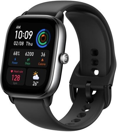 Amazfit GTS 4 Mini smartklocka, Midnight Black i gruppen SPORT, FRITID & HOBBY / Smartwatch & Aktivitetsarmband / Smartwatches hos TP E-commerce Nordic AB (C40925)