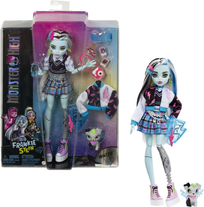 Monster High Core Frankie -modefigur i gruppen LEKSAKER, BARN- & BABYPRODUKTER / Leksaker / Dockor & Tillbehör hos TP E-commerce Nordic AB (C40934)