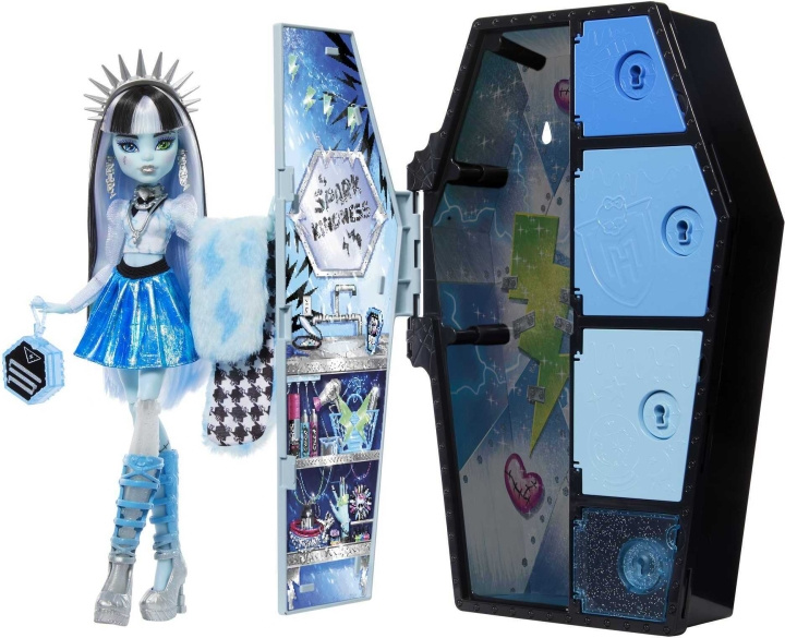 Monster High - Skulltimate Secrets: Fearidescent edition Frankie i gruppen LEKSAKER, BARN- & BABYPRODUKTER / Leksaker / Dockor & Tillbehör hos TP E-commerce Nordic AB (C40971)