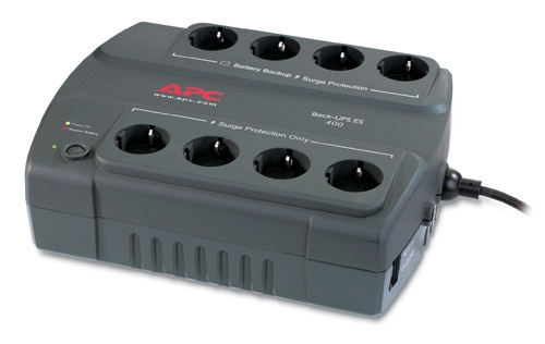 APC Back-UPS ES 400VA UPS-enhet i gruppen DATORER & KRINGUTRUSTNING / UPS Avbrottsfri Kraft hos TP E-commerce Nordic AB (C41011)