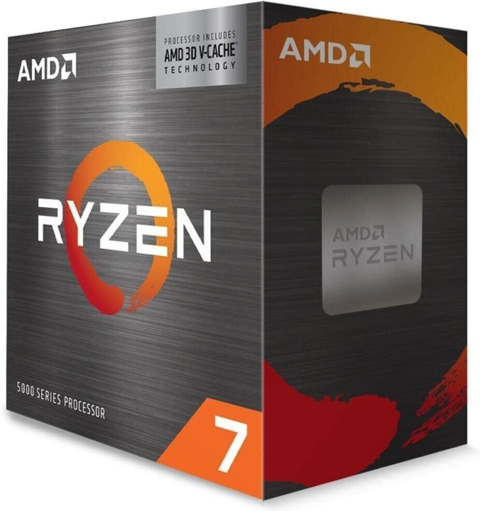 AMD Ryzen 7 5800X3D -processor AM4 -sockel i gruppen DATORER & KRINGUTRUSTNING / Datorkomponenter / Processorer hos TP E-commerce Nordic AB (C41064)