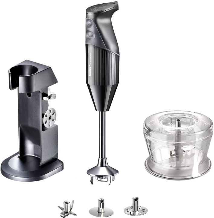 Bamix DeLuxe M200 - stavmixer, svart i gruppen HEM, HUSHÅLL & TRÄDGÅRD / Hushållsmaskiner / Matberedare & Köksassistenter / Stavmixrar hos TP E-commerce Nordic AB (C41069)