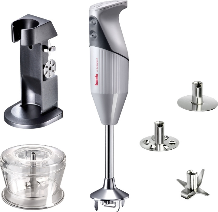 Bamix DeLuxe M200 stavmixer, vit i gruppen HEM, HUSHÅLL & TRÄDGÅRD / Hushållsmaskiner / Matberedare & Köksassistenter / Stavmixrar hos TP E-commerce Nordic AB (C41070)