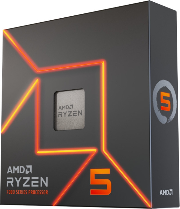 AMD Ryzen 5 7600X-processor för AM5-sockel i gruppen DATORER & KRINGUTRUSTNING / Datorkomponenter / Processorer hos TP E-commerce Nordic AB (C41094)