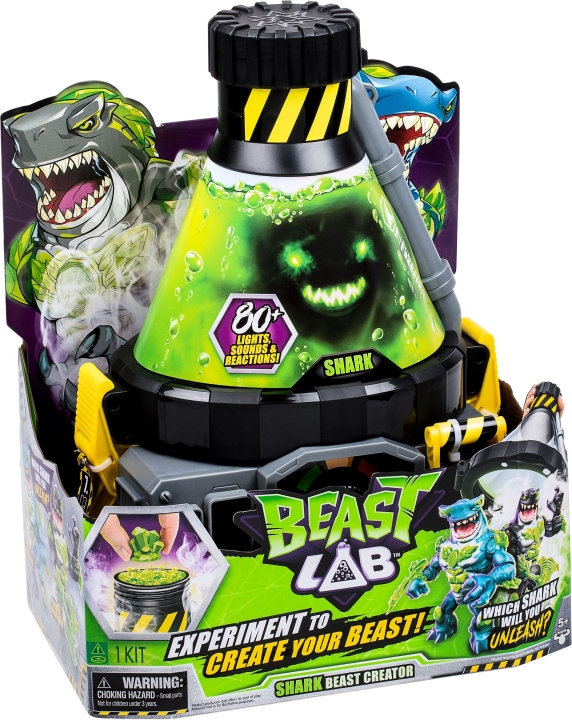 Beast Lab Shark Beast Creator - monsterlaboratorium i gruppen LEKSAKER, BARN- & BABYPRODUKTER / Leksaker / Experiment & DIY hos TP E-commerce Nordic AB (C41125)