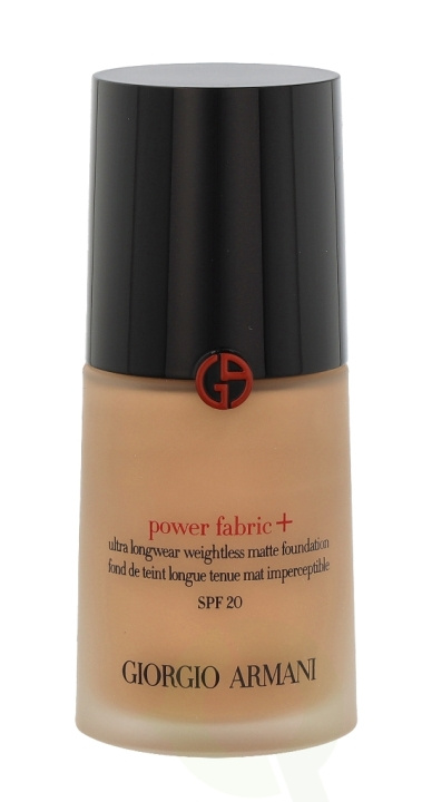 Armani Power Fabric+ Ultra Longwear Matte Foundation SPF20 30 ml #4 i gruppen SKÖNHET & HÄLSA / Makeup / Basmakeup / Foundation hos TP E-commerce Nordic AB (C41232)