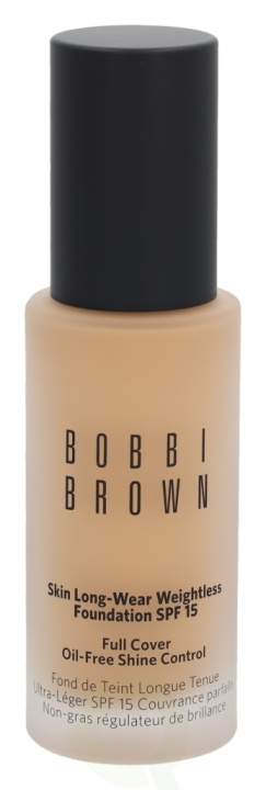 Bobbi Brown Skin Long-Wear Weightless Foundation SPF15 30 ml W-054 Natural Tan i gruppen SKÖNHET & HÄLSA / Makeup / Basmakeup / Foundation hos TP E-commerce Nordic AB (C41265)