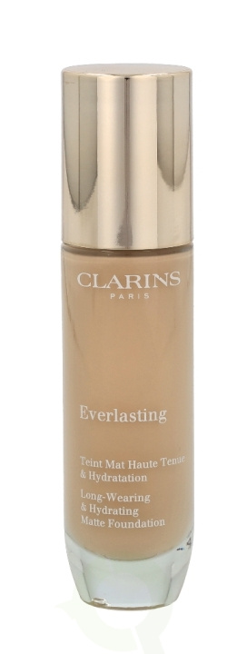 Clarins Everlasting Long-Wearing Matte Foundation 30 ml #105N Nude i gruppen SKÖNHET & HÄLSA / Makeup / Basmakeup / Foundation hos TP E-commerce Nordic AB (C41342)