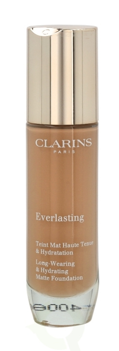 Clarins Everlasting Long-Wearing Matte Foundation 30 ml #112C Amber i gruppen SKÖNHET & HÄLSA / Makeup / Basmakeup / Foundation hos TP E-commerce Nordic AB (C41349)