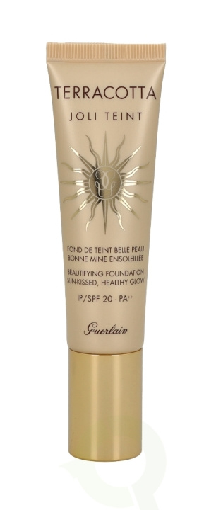 Guerlain Terracotta Joli Teint Foundation SPF20 30 ml Moyen/Medium - Sun Kissed, Healty Glow i gruppen SKÖNHET & HÄLSA / Makeup / Basmakeup / Foundation hos TP E-commerce Nordic AB (C41464)