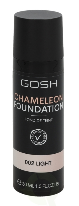 Gosh Chameleon Foundation 30 ml #002 Light i gruppen SKÖNHET & HÄLSA / Makeup / Basmakeup / Foundation hos TP E-commerce Nordic AB (C41493)