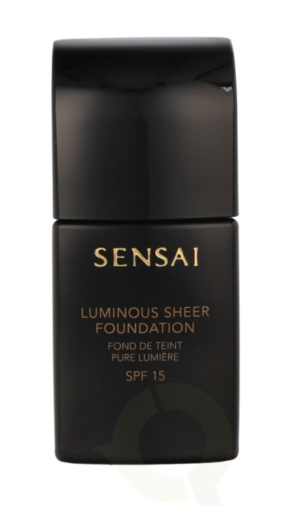 Kanebo Sensai Luminous Sheer Foundation SPF15 30 ml LS103 Sand Beige i gruppen SKÖNHET & HÄLSA / Makeup / Basmakeup / Foundation hos TP E-commerce Nordic AB (C41533)