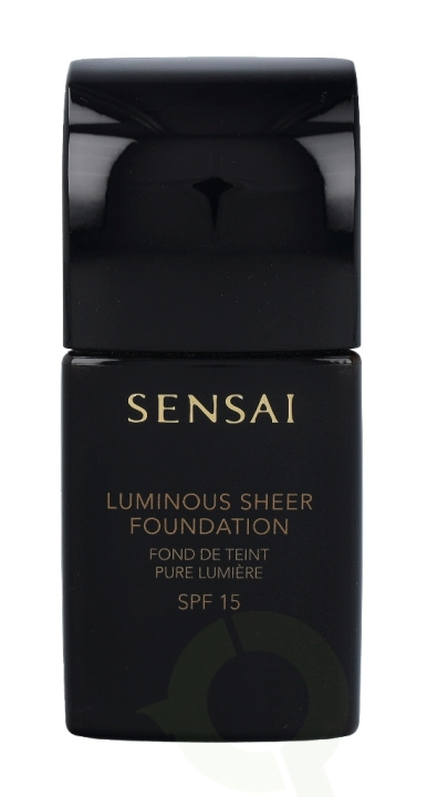 Sensai Luminous Sheer Foundation SPF15 30 ml #206 Brown Beige i gruppen SKÖNHET & HÄLSA / Makeup / Basmakeup / Foundation hos TP E-commerce Nordic AB (C41539)