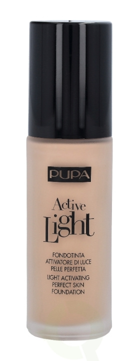 Pupa Milano Pupa Active Light Oil-Free Cream Foundation SPF10 30 ml #010 Porcelain i gruppen SKÖNHET & HÄLSA / Makeup / Basmakeup / Foundation hos TP E-commerce Nordic AB (C41756)