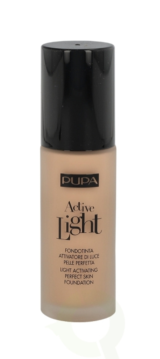 Pupa Milano Pupa Active Light Oil-Free Cream Foundation SPF10 30 ml #020 Nude i gruppen SKÖNHET & HÄLSA / Makeup / Basmakeup / Foundation hos TP E-commerce Nordic AB (C41757)