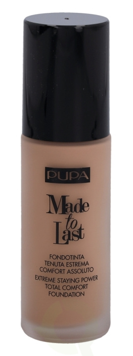 Pupa Milano Pupa Made To Last Total Comfort Foundation SPF10 30 ml #040 Medium Beige i gruppen SKÖNHET & HÄLSA / Makeup / Basmakeup / Foundation hos TP E-commerce Nordic AB (C41761)